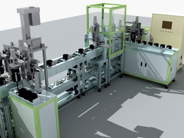 Industrial Equipment 4-Plastic Sealing Assembly Production