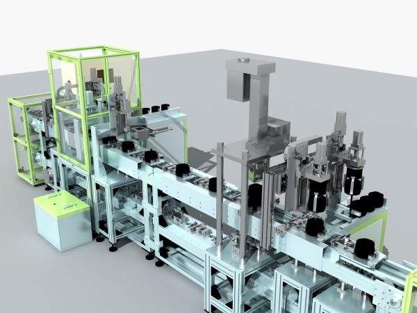 Industrial Equipment 4-Plastic Sealing Assembly Production