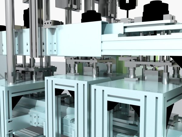 Industrial Equipment 4-Plastic Sealing Assembly Production