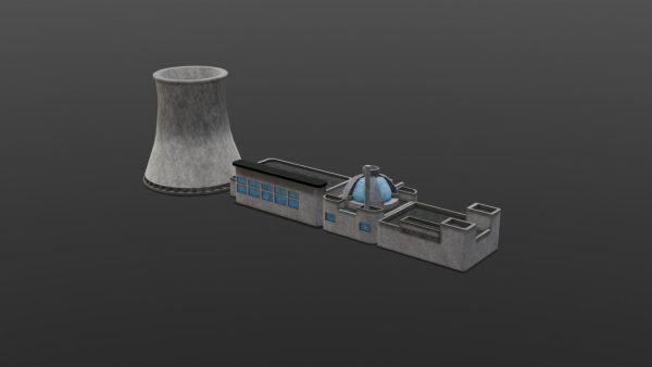 Industrial Factory 3D Model