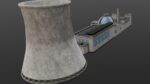 Industrial Factory 3D Model