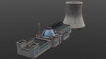 Industrial Factory 3D Model