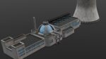 Industrial Factory 3D Model
