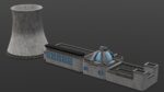 Industrial Factory 3D Model