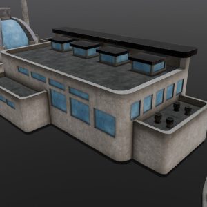 Industrial Factory 3D Model