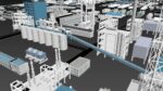 Industrial factorys city planification