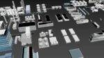 Industrial factorys city planification
