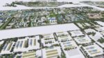 Industrial factorys city planification