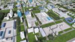 Industrial factorys city planification