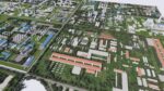 Industrial factorys city planification