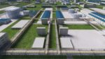 Industrial factorys city planification