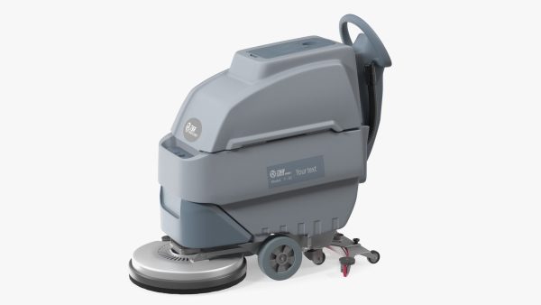 Industrial Floor Scrubber Machine Grey
