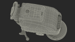 Industrial Floor Scrubber Machine Grey