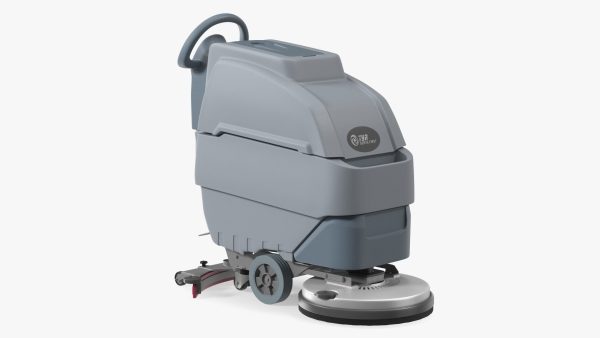 Industrial Floor Scrubber Machine Grey