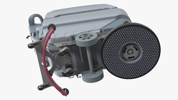 Industrial Floor Scrubber Machine Grey