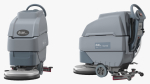 Industrial Floor Scrubber Machine Grey