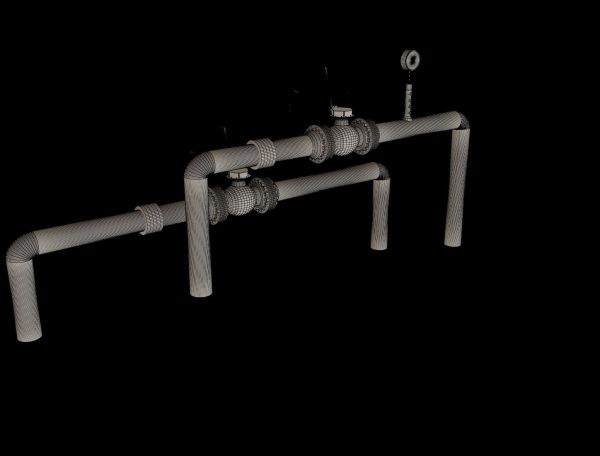 Industrial Gas Pipes m3