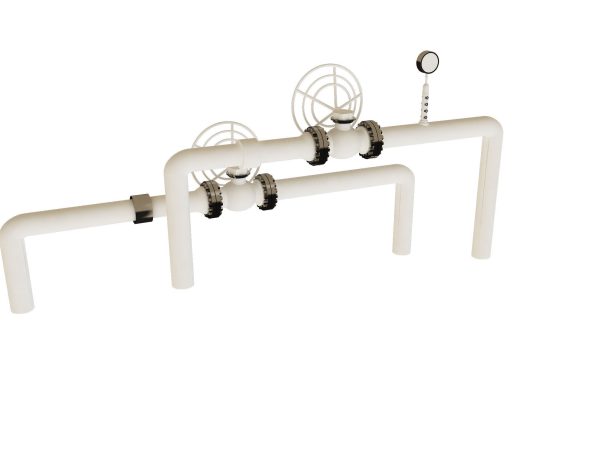 Industrial Gas Pipes m3