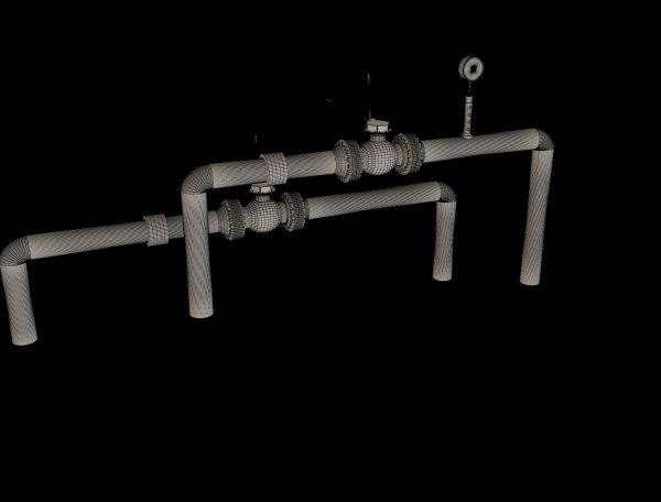 Industrial Gas Pipes m3