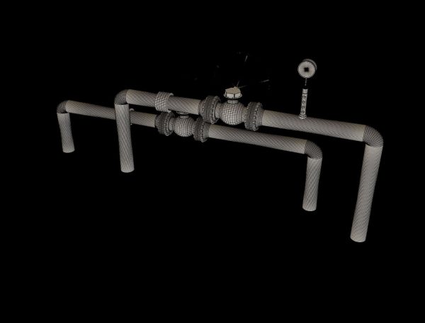 Industrial Gas Pipes m3