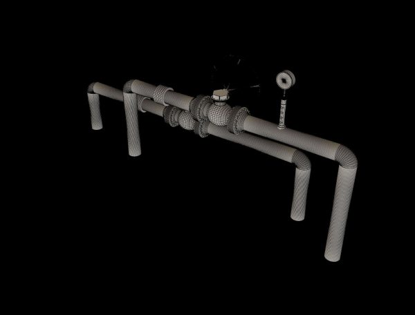 Industrial Gas Pipes m3