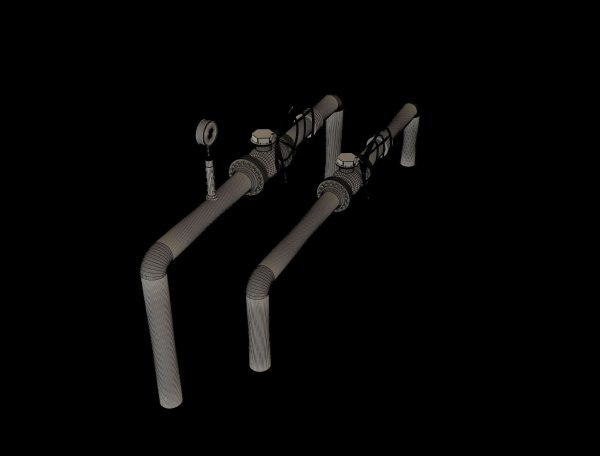 Industrial Gas Pipes m3