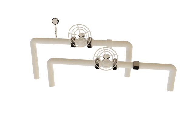 Industrial Gas Pipes m3