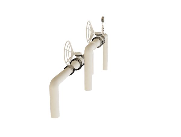 Industrial Gas Pipes m3