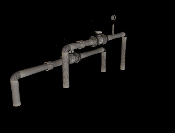 Industrial Gas Pipes m3