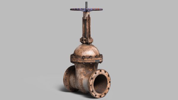 Industrial gate valve