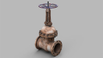 Industrial gate valve