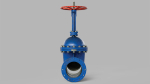 Industrial gate valve