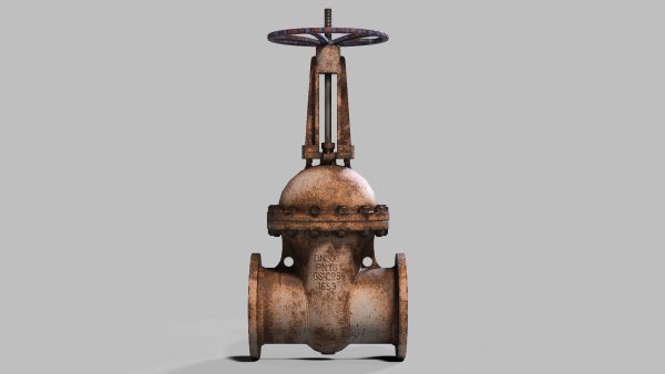 Industrial gate valve
