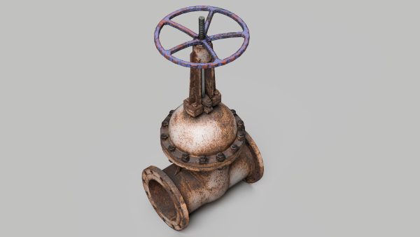 Industrial gate valve