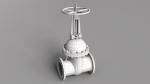 Industrial gate valve