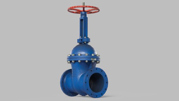 Industrial gate valve