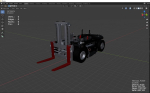 industrial heavy forklift