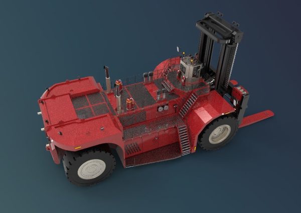 industrial heavy forklift