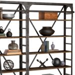 Industrial Iron Bookshelf