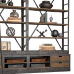 Industrial Iron Bookshelf