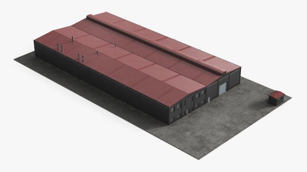 Industrial Large Factory Building