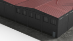 Industrial Large Factory Building
