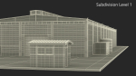 Industrial Large Factory Building