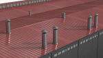 Industrial Large Factory Building