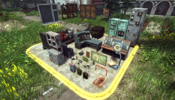 Industrial lowpoly kit