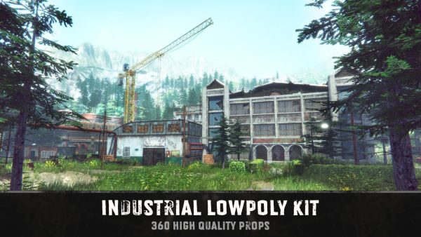 Industrial lowpoly kit