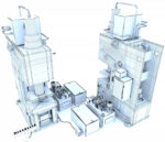 Industrial machine tool hydraulic press PYE250