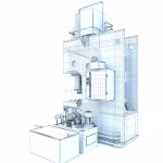 Industrial machine tool hydraulic press PYE250