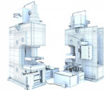 Industrial machine tool hydraulic press PYE250