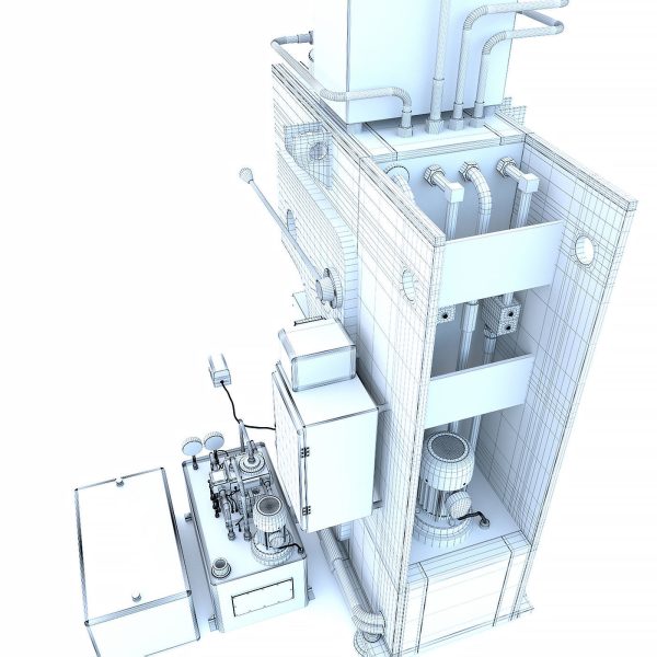 Industrial machine tool hydraulic press PYE250